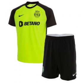 Camisolas de futebol Sporting Clube de Portugal Criança Equipamento Alternativa 2021/22 Manga Curta
